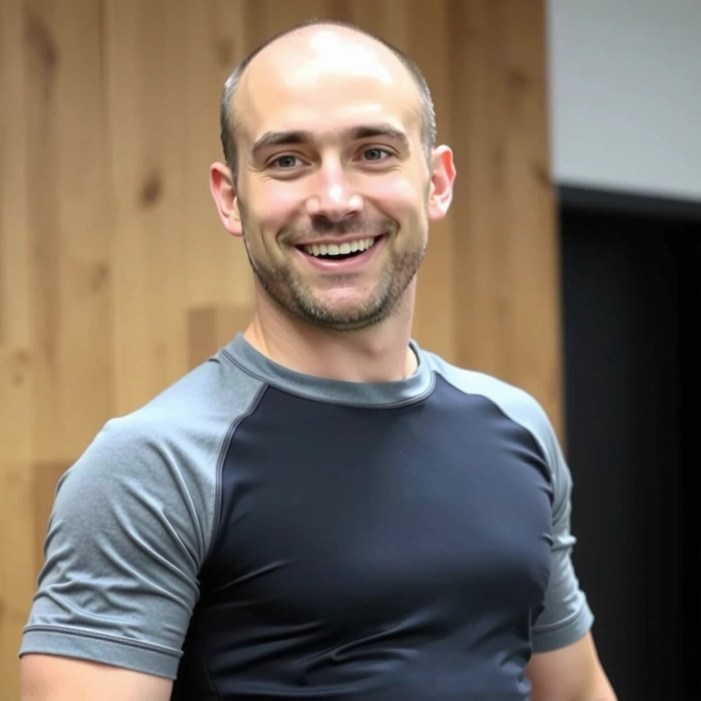 Portret Marka Wiśniewskiego, trenera personalnego i dietetyka sportowego